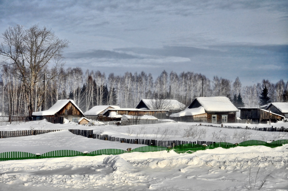 Siberia Wooden Houses
