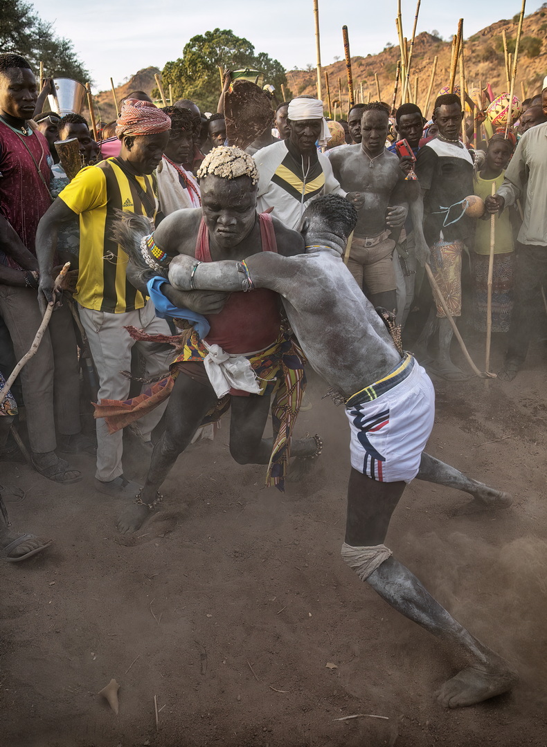 Nuba Wrestling