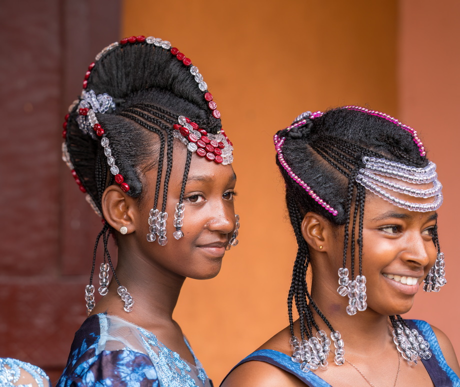 Dalaba Fulbe hairstyles 